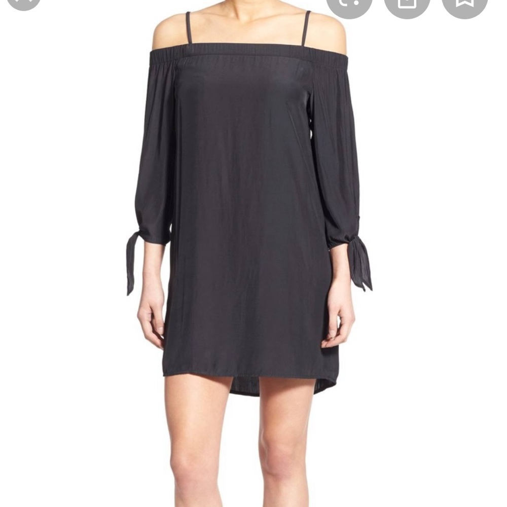 Ella moss Black Bare shoulder dress